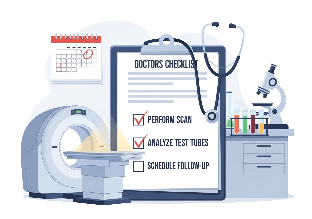 Month 3 pregnancy checklist with NT scan, prenatal tests, and OB/GYN visit reminders.
