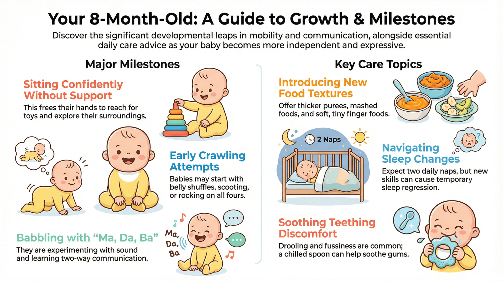 Growth and 8 Month Milestones
