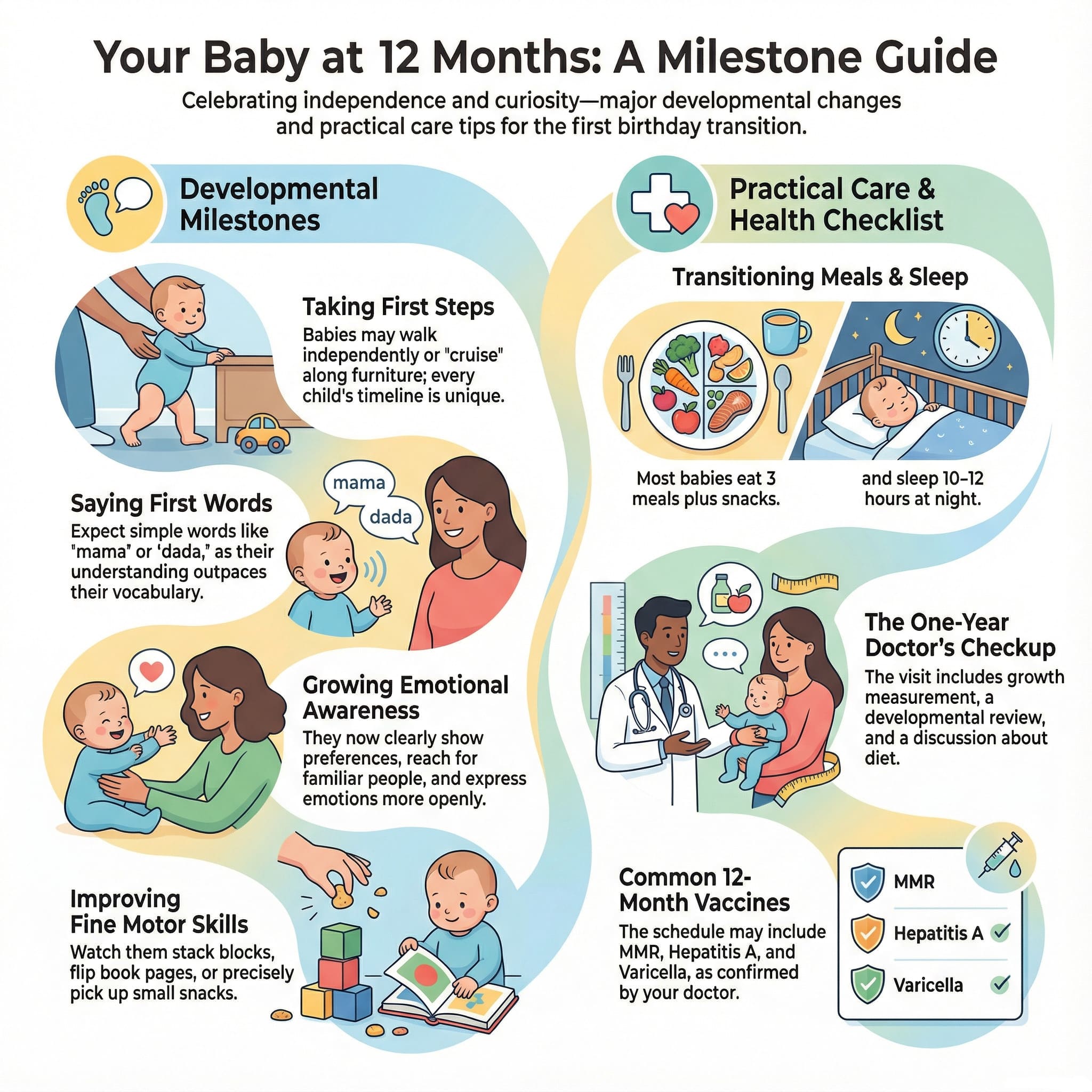 Growth & 12 Month Milestones.