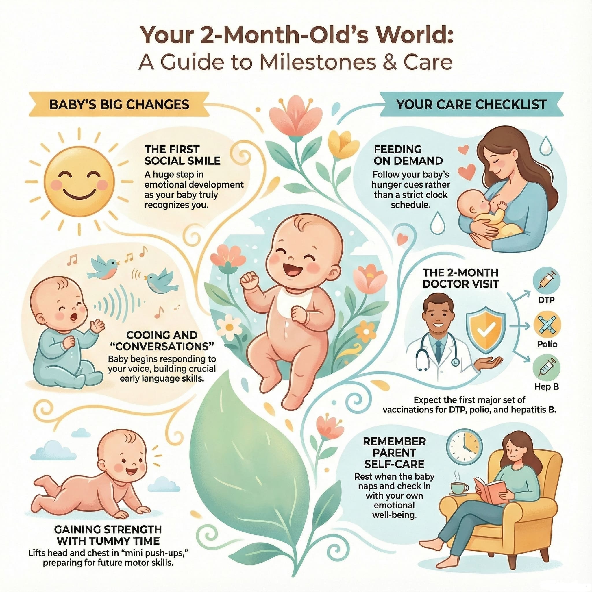 Growth & 2 Month Milestones.