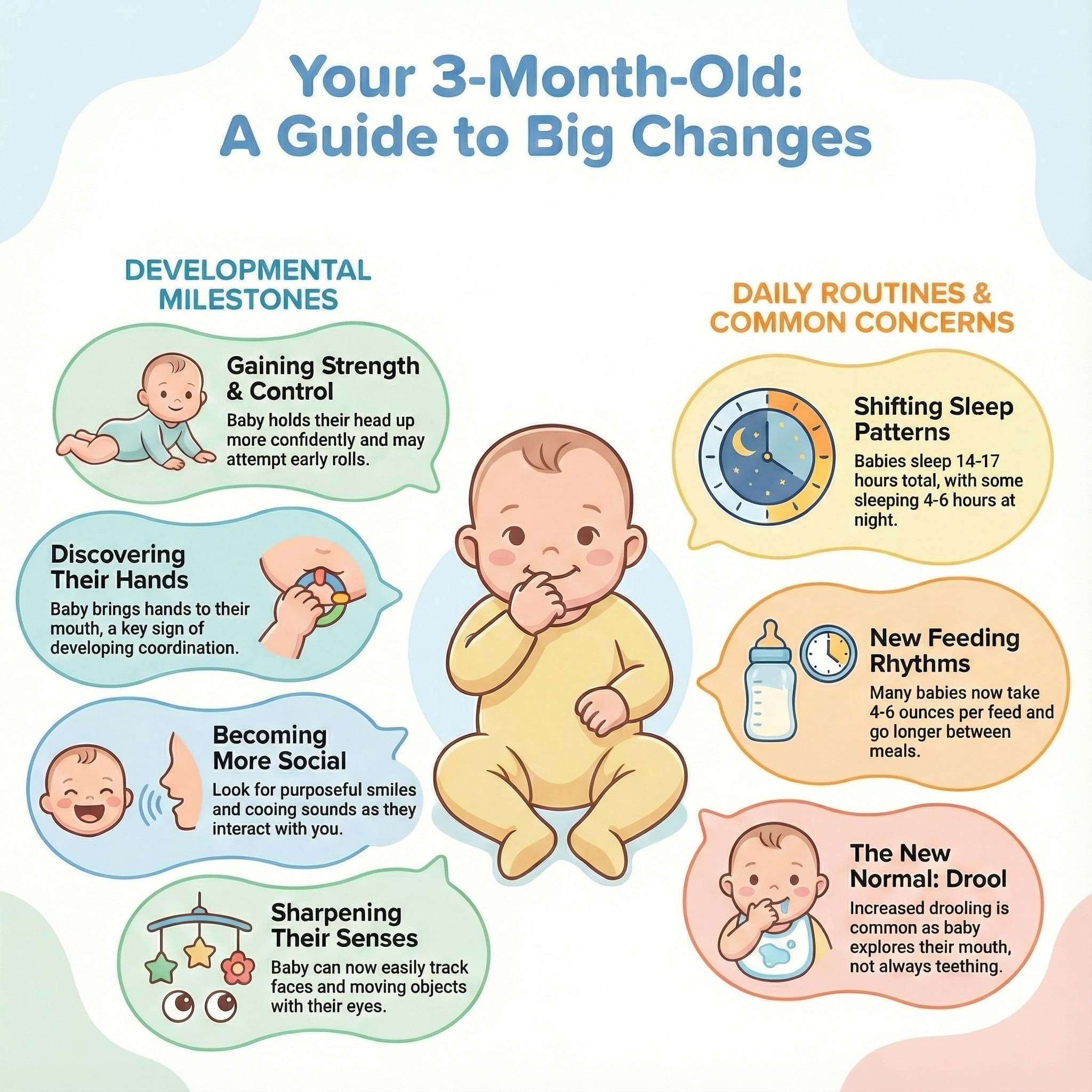 Growth & 3 Month Milestones.