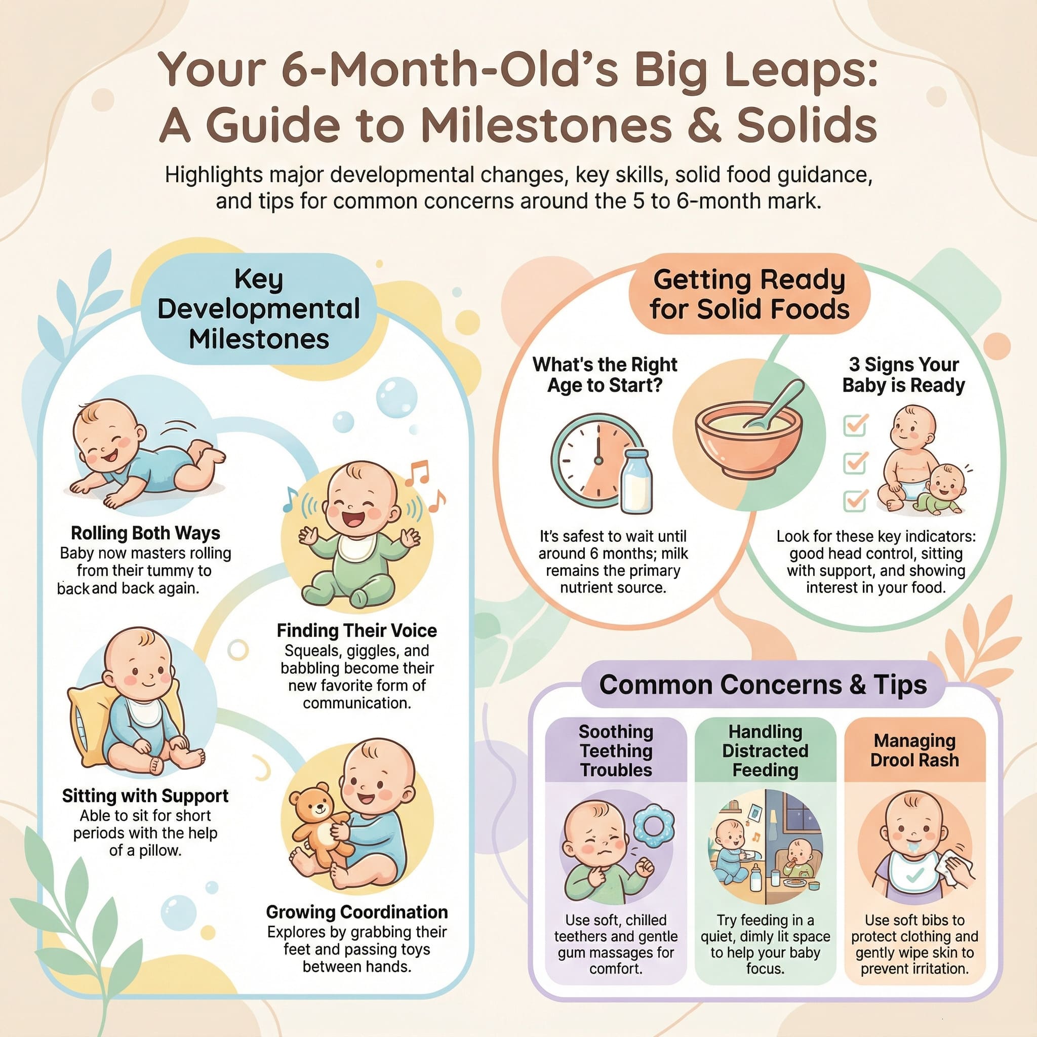 Growth & 6 Month Milestones.