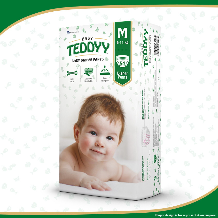 Easy Teddyy Diaper M Size