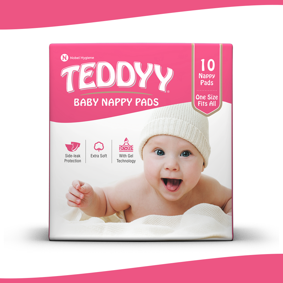 Teddyy New Born Baby Nappy Pads