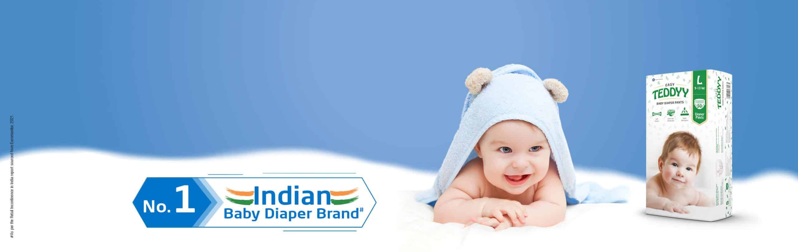 Indian No. 1 Baby Diaper Brand