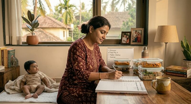 Creating a personalized postpartum care plan for recovery at home