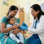 Baby vaccination chart needed for Indian babies by age 6