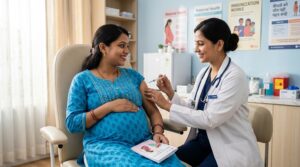 Pregnancy Me Pehla Tika Kab Lagta Hai: मां और बच्चे की सुरक्षा के लिए