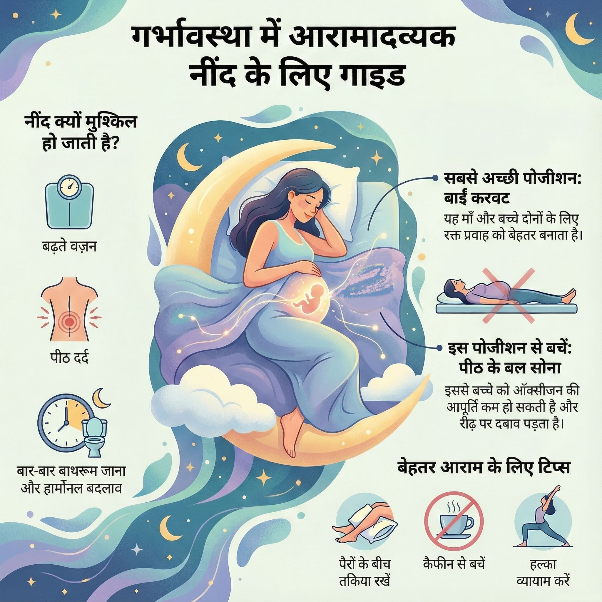 pregnancy main kaise sona chahiye 1