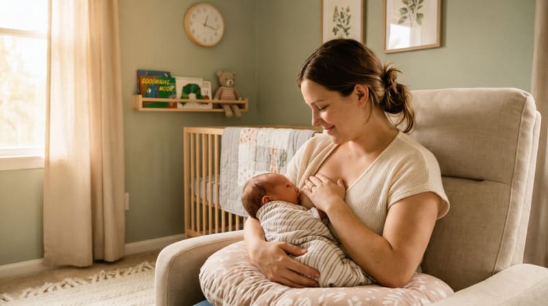 Newborn baby feeding chart — how often to feed baby by age and weight