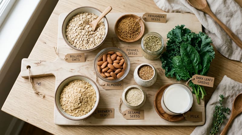 Top lactation boosting foods to increase breast milk supply naturally 