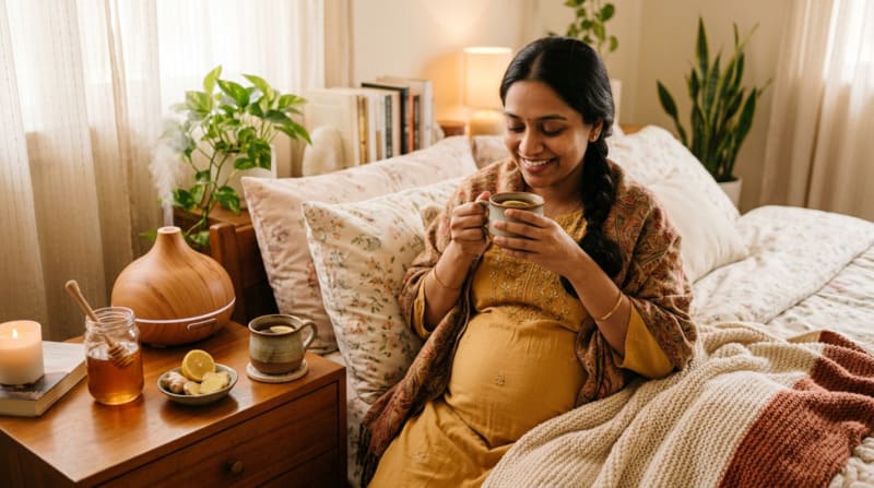 प्रेग्नेंसी में खांसी का इलाज — सुरक्षित घरेलू नुस्खे और दवाइयां