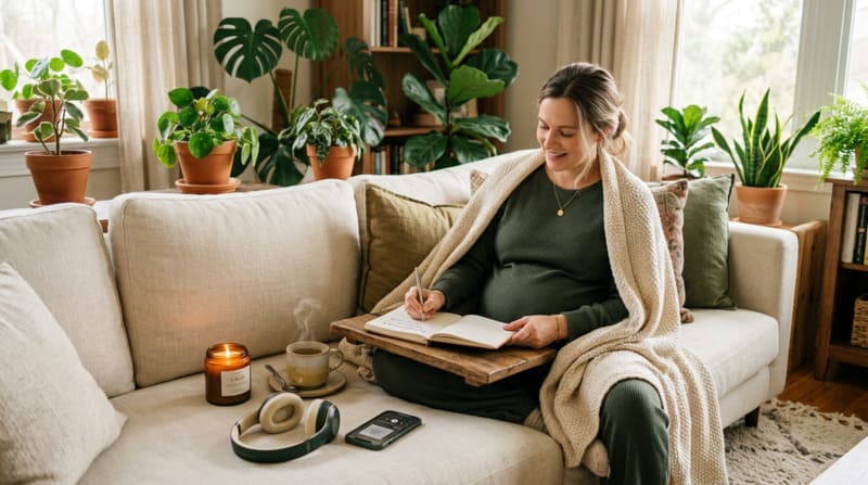 Coping tips for mood swings during pregnancy — self-care activities
