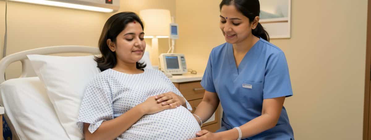 Normal delivery ke lakshan