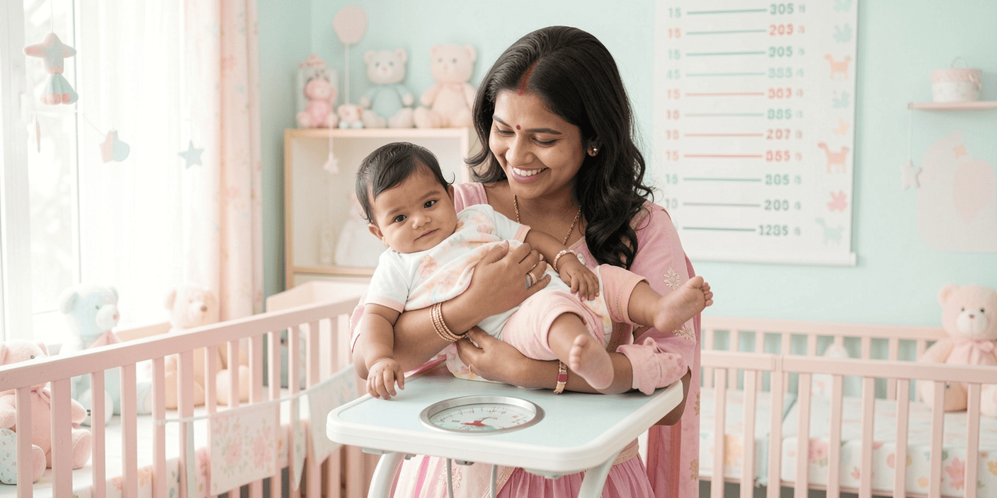 Indian Baby Weight Chart