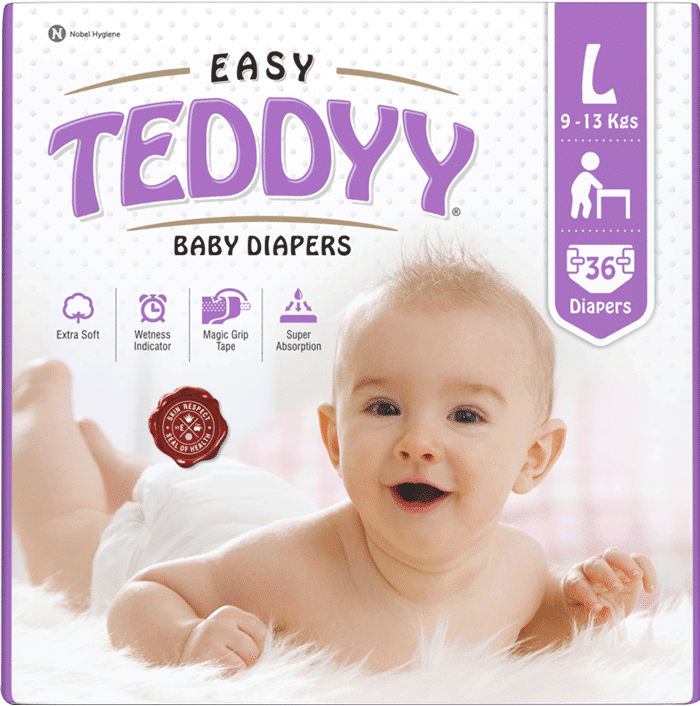 Large (L) Teddyy Diaper - Shop by baby weight
