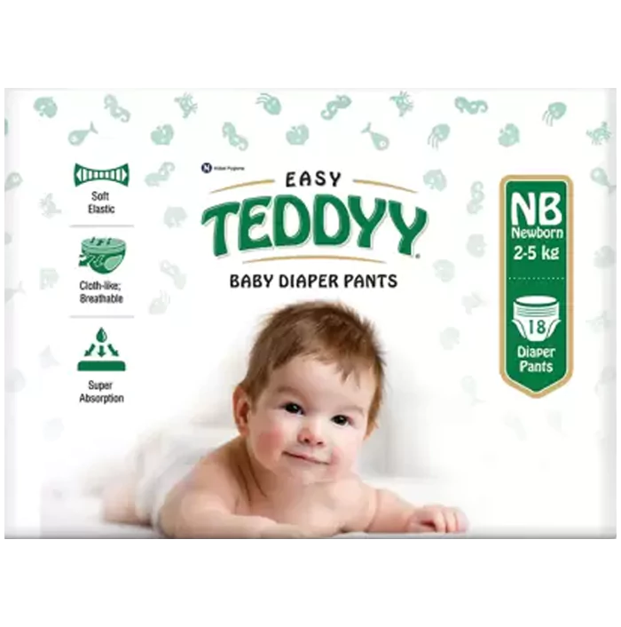 New Born (XS) Teddyy Diaper - Shop by baby weight