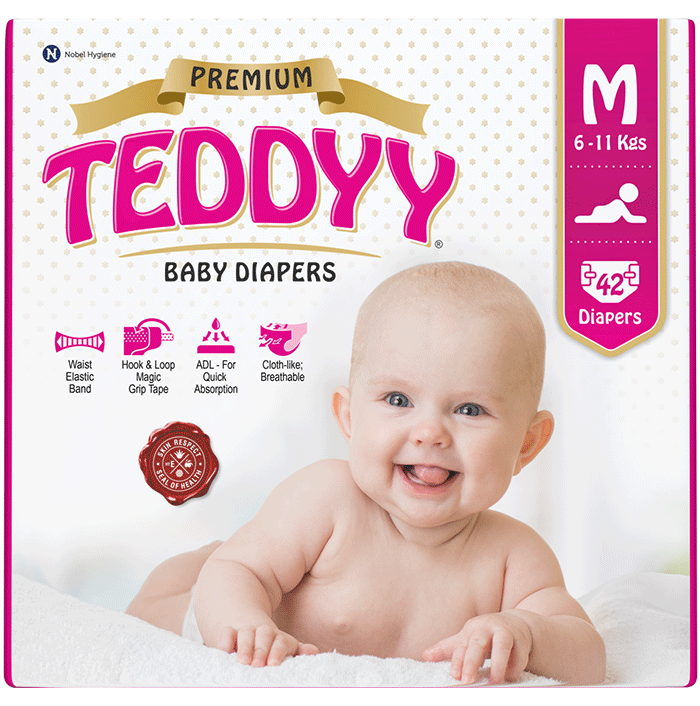 Medium (M) Teddyy Diaper - Shop by baby weight