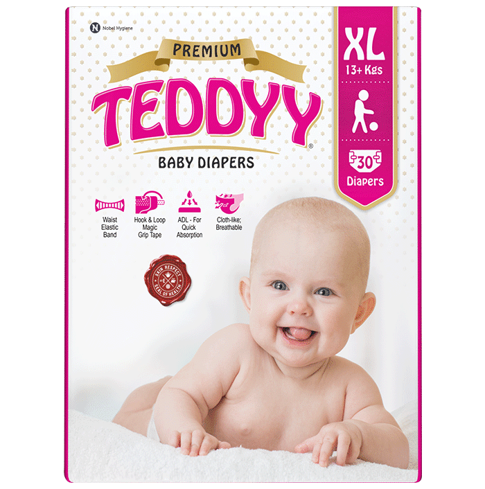 Extra Large (XL) Teddyy Diaper - Shop by baby weight